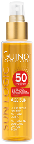 Huile Sèche Solaire Anti-Âge SPF 50